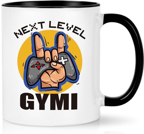 Joymaking Gymnasium 5. Klasse Geschenke Tasse für Jungen Mädchen - Next Level Gymi - Geschenkidee Einschulung Schulwechsel Grundschule Gymnasium Übergang Weiterführende Schule Geschenk, 320ml Schwarz