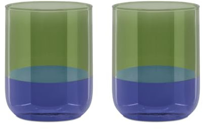 REMEMBER Gläser-Set Ocean - 2tlg.-Set aus Borosilikatglas - 300 ml