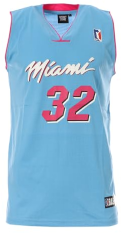Sport Zone Miami Basketball-Trikot, Blau/Rosa, Herren, Rosa, M