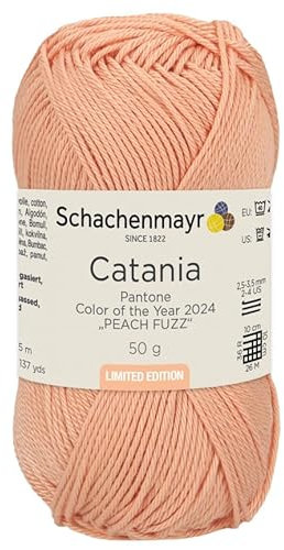 Schachenmayr Catania - Farbe: Peach Fuzz (02024) - 50 g/ca. 125 m Wolle