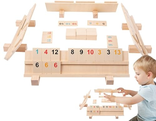 Brettspiele mit Zahlen für Erwachsene, Zahlenspiele für Kinder | Digitales Brettspiel, Nachtspaß von Familienspielen für das Training des logischen Denkens, Brettspiel von i