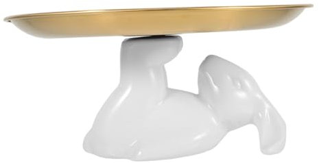 FRCOLOR Vassoio Per Torte Di Coniglio Vassoio Per Dolci in Torte Espositivo Per Matrimoni e Feste