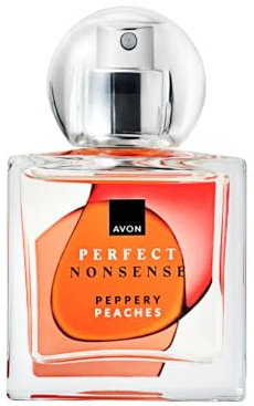 Avon Perfect Nonsense Peppery Peaches Eau de Parfum - 50ml | Cheerful Floral Fruity Fusion of Scents, Unisex Perfume, Cruelty Free