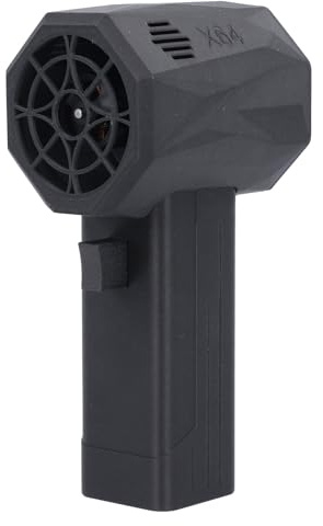 Gedourain Mini Sèche-Linge Puissant, Souffleur à Jet, pour Le Séchage de Voiture, 240 Km/h, Barrière Sonore Portable Ultra Légère pour Usage Domestique, Fiber de Carbone (Noire)