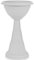 PEBSHOP Fleurrier Calice à colonne blanc Ø 40 x 72H cm.