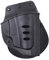 Gexgune Neues taktisches Jagdgewehrzubehör Gürtel Rechtsholster Pistole RU-101 Drehpaddelholster Für SP-101 R.uger L.CR 38 L.CR 357