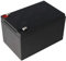 CSB Akku passend für APC Ersatzbatterie Nr. 4 APC-RBC4, SCD4 Ersatzbatterie geeignet für APC RBC4 mit 12 Volt und 12Ah