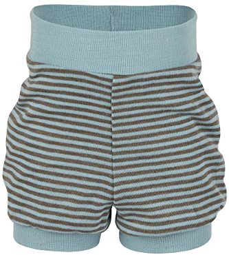 Engel Natur, Baby und Kleinkind Spielhöschen, 70% Wolle (kbT), 30% Seide (Gletscher/Walnuss, 62-68)