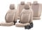 Universelle Samt/Stoff Sitzbezüge 'Comfortline VIP' Crème- 11-Teilig- - kompatibel mit Side-Airbags