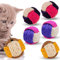 6 Stück Katzenspielzeug-Ball, Katzen-Sisal-Bälle Spielzeug für Indoor-Katzen, interaktiv, langlebiger Haustier-Katzenball mit Glocken, Tier-Spiel-Zubehör (zufällige Farbe)
