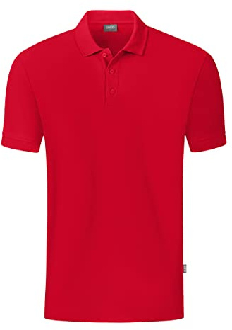 JAKO Organic Poloshirt Damen rot, 48 Damen