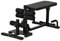 HOMCOM Squat Machine 3-in-1 mit Einstellbarer Höhe, multifunktionale Bauchbank mit Einstellbarer Neigung für Haus und Fitnessstudio, schwarz