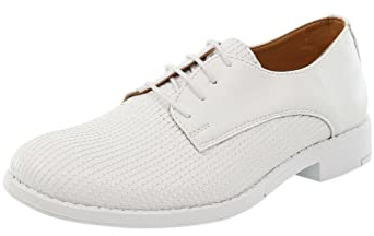 Zapatos formales de piel sintética con cordones para niños