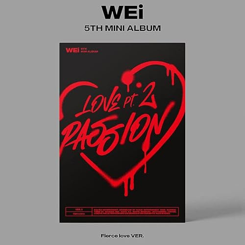 WEI LOVE PT.2 : PASSION 5th Mini Album ( FIERCE LOVE Ver. ) K-POP SEALED