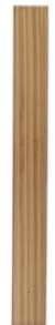 2X 1m Kabelkanal Holz Optik Buche Hell - selbstklebend/ohne Bohren - 16x16mm Kabelkanal HERRY24