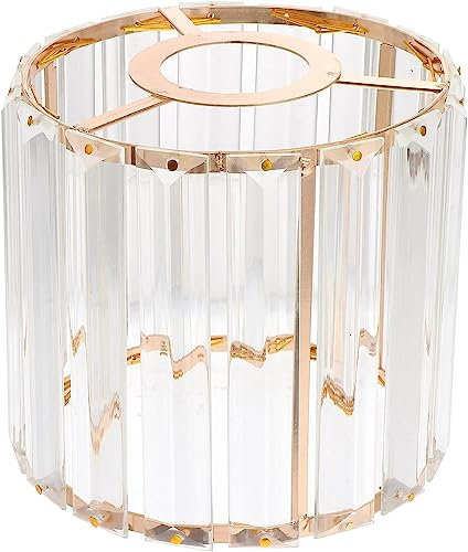 Abat-jour globe en verre pour lampe de chevet en cristal - Abat-jour de rechange pour lampe de table, lampe de plafond, lampe murale, abat-jour en verre (