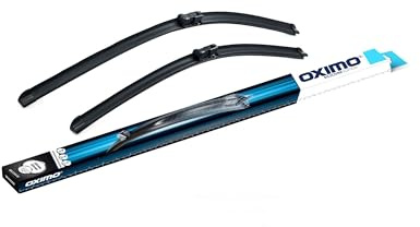 OXIMO Scheibenwischer Set Auto - Wischerblätter Set für Frontscheibe 650 mm/450 mm - Autoscheibenwischer Vorne Auto Zubehör - BMW 6 GT, Peugeot 508 II, SW II, Maserati Ghibli III, Levante