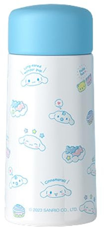 Cinnamoroll Mini Edelstahl isolierte Wasserflasche 150ml - Blau