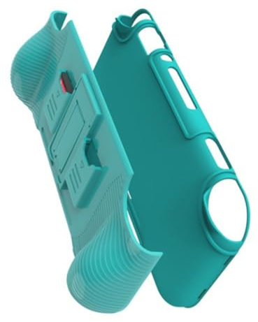 Veemoon Funda Protectora Compatible con Switch Estuche De TPU con Soporte y Slots para Accesorios De Gaming Antigolpes y Anticaídas
