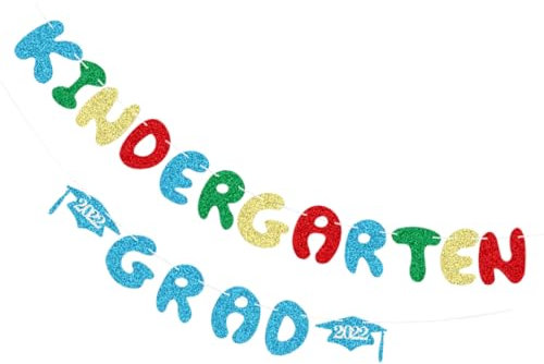 OFFSCH Abschlussfeier Deko Banner Hängeornament Für Schulabschluss Hintergrunddeko Mit Einzigartigem Design Einfach Anzubringen
