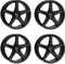 4x Alutec Felgen Raptr 8.5Jx20 ET45 5x112 racing-schwarz kompatibel mit SKODA Karoq Karoq Scout Kodiaq Octavia Octavia Scout Octavia Scou