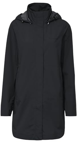 VAUDE Women's Mineo 2.5L Coat - Regenmantel für Damen - wasserdicht, winddicht und atmungsaktiv