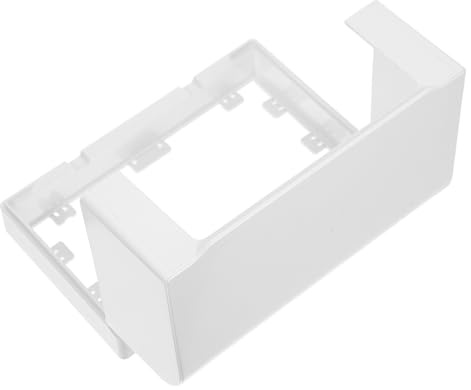 HAMPPLIES Cubierta De Tomacorriente Eléctrica Prueba De Agua De Doble Posición Autoadhesiva Para Cocina Exterior Resistente Intemperie