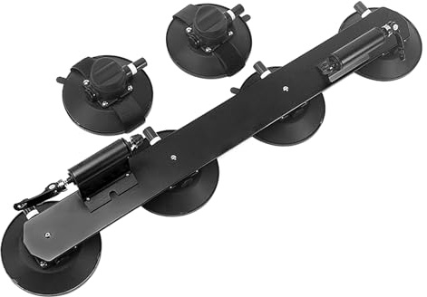 Sxhlseller Support de Toit à Ventouse en Alliage D'aluminium à Dégagement Rapide pour Vélo, Support de Toit de Voiture pour Vélos de Route/Montagne, Robuste et Facile à Installer, s'adapte à la