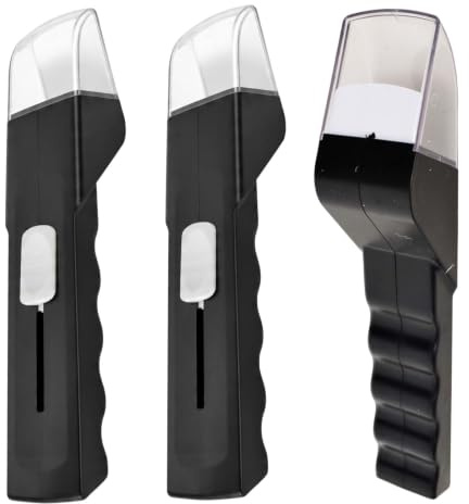 3 Pezzi Acchiappa Insetti Nero, Cattura Insetti e Ragni, Trappola Formiche e Scarafaggi, Attrezzo per Cattura Insetti Vivi, Ideale per Outdoor e Casa, Sicuro per Bambini
