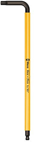 Wera 950 SPKL Winkelschlüssel Multicolour, zöllig, BlackLaser, 5/32 Zoll gelb 05022633001