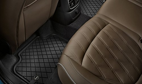 Original MINI Allwetter-Fußmatten Gummifußmatten LHD Essential Black hinten MINI Cabrio F57