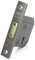 Union/Chubb 3G114E - 5 Lever Deadlock - BS3621:2007-67mm Case - Satin Chrome - Heavy Duty Deadlock - Supplied with 3 Extra Keys Free of Charge Worth Over £14.40