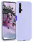 kwmobile Custodia Compatibile con Huawei Nova 5T Cover - Back Case per Smartphone in Silicone TPU - Protezione Gommata - lavanda pastello