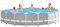 PISCINA FUORI TERRA INTEX PRISM FRAME cm 427 x 107 KIT COMPLETO POMPA SCALETTA