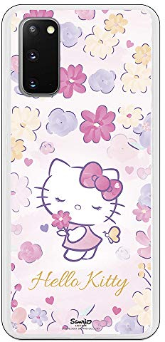 Personalaizer Schutzhülle für Samsung Galaxy S20 - Hello Kitty Offizielle Handyhüllen für Mädchen, schöne Hüllen (Hello Kitty Delicate Flower)