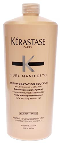 Kerastase Curl Manifesto Hydrating Shampoo for Unisex 34 oz Shampoo 1000 ml