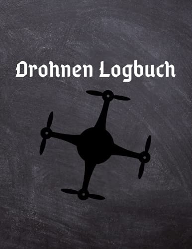 Drohnen Flugbuch: Logbuch zum Verfolgen all deiner Drohnenflüge | Logbuch für alle Flüge mit Drohnen, Quadrocopter oder Multicopter | Vorlage für über 100 Flüge | 8,5 * 11 Format (21,59 x 27,94 cm ).