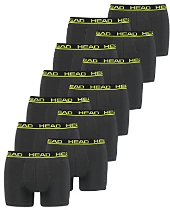 HEAD Herren Basic Boxer Pant Shorts Unterwäsche Unterhose 12 er Pack