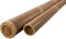DE-COmmerce® Bambuspfosten Bambusrohr Bambusstangen für Sichtschutz Zaun Montage Bambus Dekoration Rohr aus Bambus NIGRA 150 cm - Ø 6-8 cm
