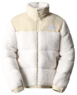 THE NORTH FACE Nupste Giacca, Gardenia Bianco-Ghiaia, XS Uomo