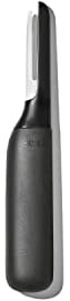 OXO 11350400 Limpiador y limpiador de camarones, plástico, negro