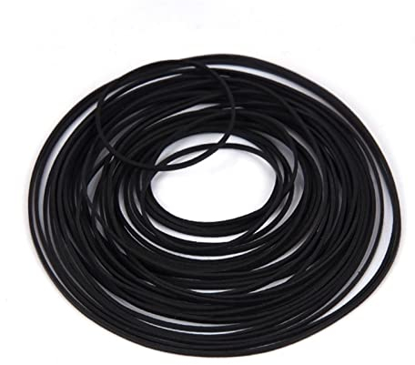 Antriebsriemen Keilriemen Repeater Videorecorder Kassettendeck Quadratisch Flach Gemischter Gürtel Für Tonbandgerät Für DVD Für CD Für BD Für ROM Optisches Laufwerk(110-135-2mm 20pcs)