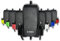 R-Satz Shop Wandhalterung passend für Bosch Ladegerät eBike 2A 4A 6A Akku Batterie Halter Charger (Schwarz, 2A (Compact Charger))