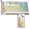 AROONS Schnell trocknendes Handtuch mit Tasche – Periodensystem der Elemente, bedruckt, super saugfähig, Mikrofaser, Reise-Sporthandtücher, 80 x 40 cm