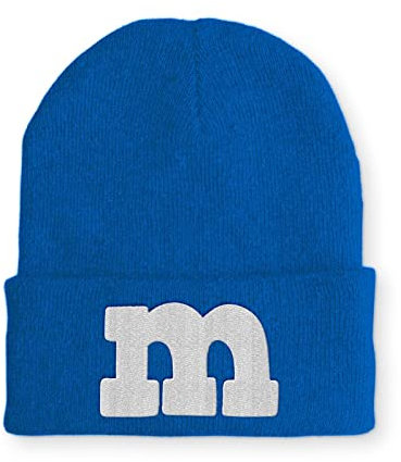 tshirtladen M lustiges Statement Beanie Mütze mit Spruch, Farbe: Blau