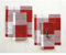 Solino Home Leinen Weihnachten Stoffservietten - 18 x 18 Zoll Dinnerservietten, 4er Set 100% reines Leinen Very Merry Plaid Servietten - Waschbare Stoffservietten für Urlaub, Winter
