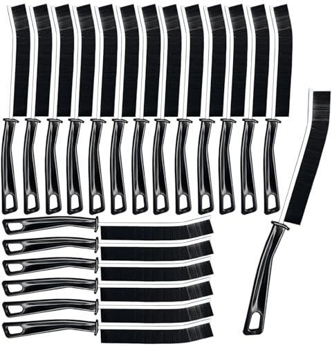 AcceLeah 20Pcs Crevice Cleaning Brushes, Hard Bristle for Dead Corners