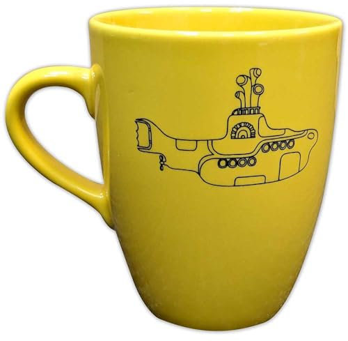 The Beatles Yellow Submarine Outlines Marrow Kaffeetasse One Size