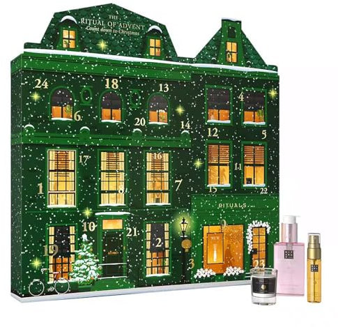 JUNG Kosmetik & Beauty Adventskalender 2024 für Damen Exklusiv, Frauen Weihnachtskalender, 24 Überraschungen: Gesichtspflege, Körperpflege, Haarpflege, Frau Mädchen Kosmetik