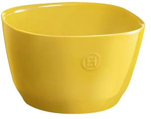 Emile Henry Petit Saladier Céramique, 2L, Jaune Provence